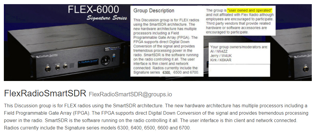 Using the USB port on the back of the 6000 series radios – FlexRadio